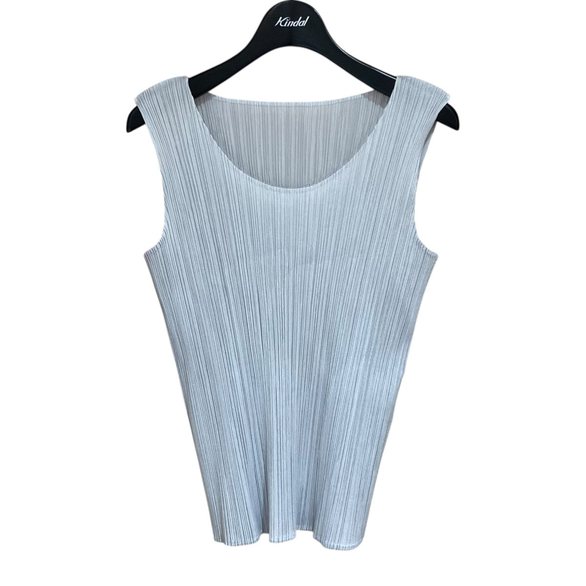 ꕤꕤ プリーツプリーズPLEATS PLEASE チュニック タンクトップ濃紺 プリーツプリーズPLEATS PLEASE プリーツノースリーブチュニック