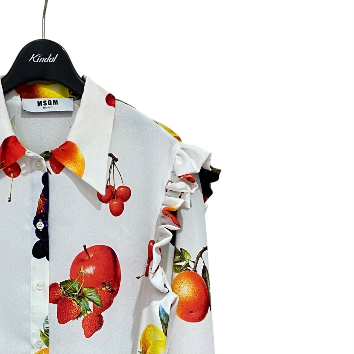 最終値下げ　MSGM エムエスジイエム プリント フレア フルーツワンピース 最終値下げMSGM エムエスジイエム プリント フレア フルーツ