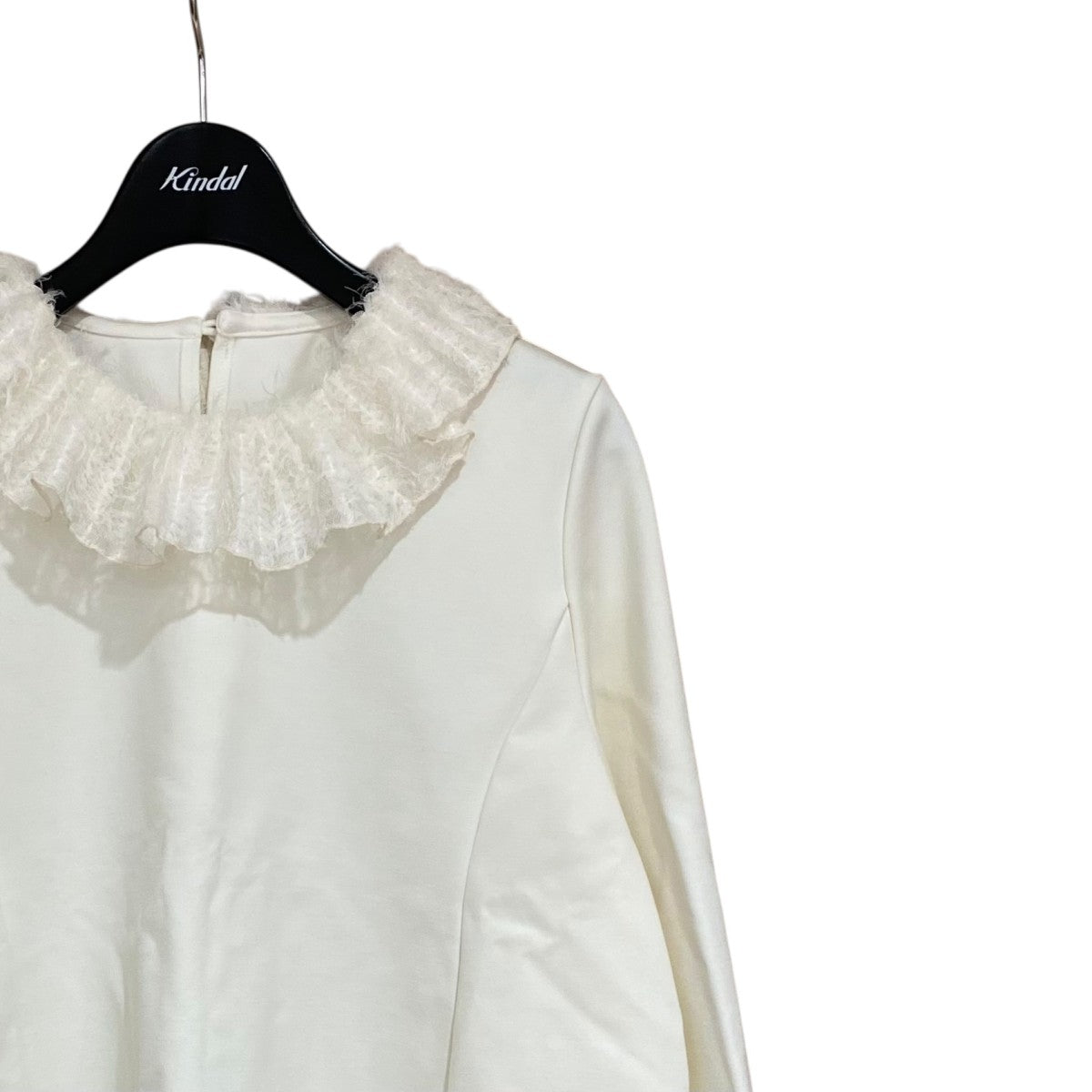 トレフルプラスワン TREFLE+1 フェザー襟トップス ホワイト フェザー襟トップス | Tops,トップス | | TREFLE＋1（トレフル