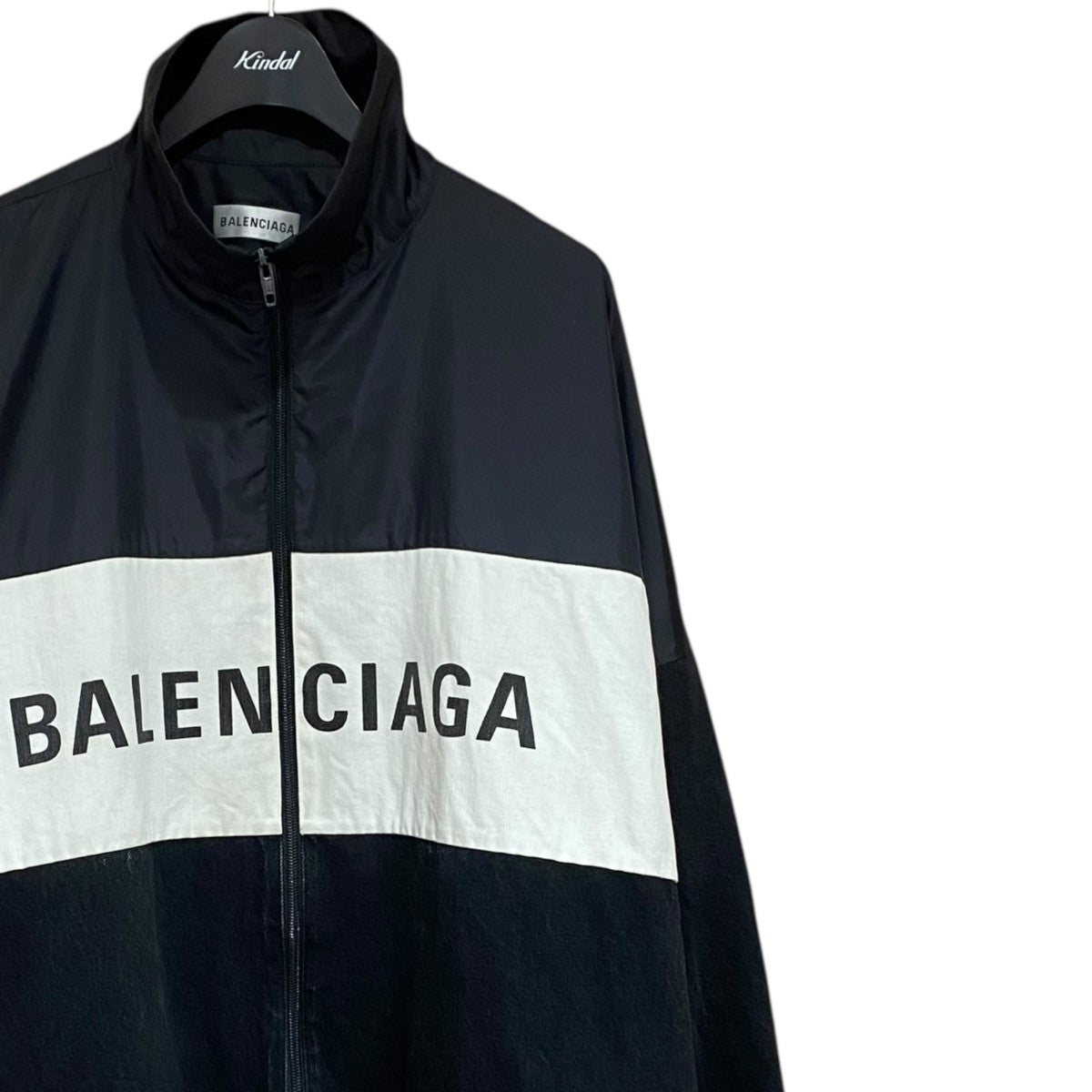 BALENCIAGA(バレンシアガ) ロゴプリント 切替ジャケット529213