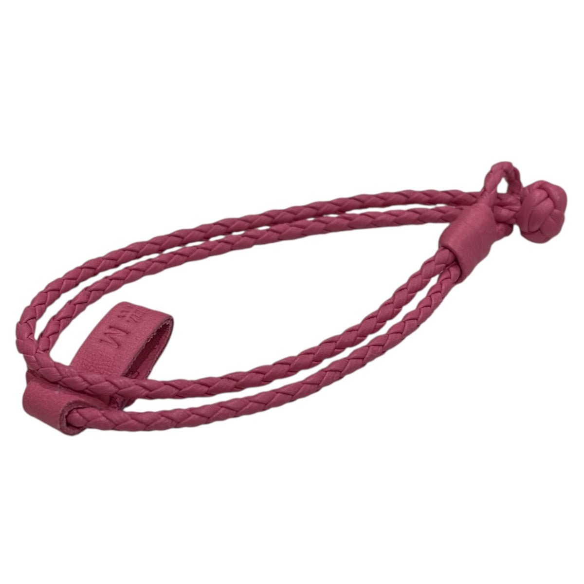 ボッテガヴェネタ　レザーバングル　ピンク　ブレスレット　新品未使用 BOTTEGA VENETA（ボッテガヴェネタ）ブレスレット・バングル