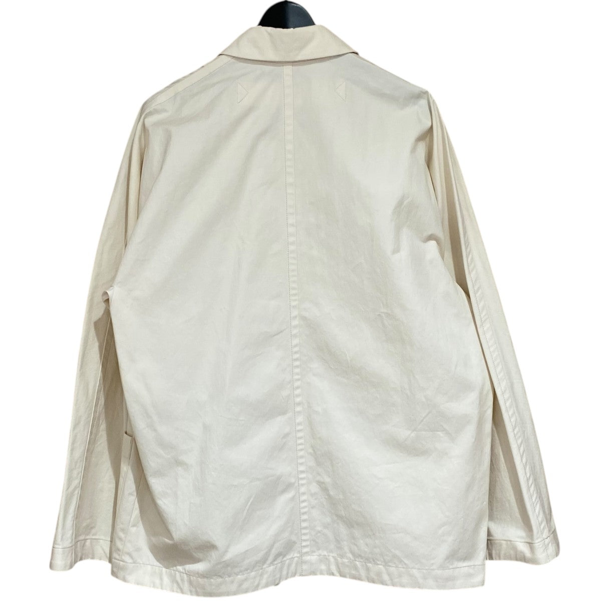 LEMAIRE(ルメール) STAND COLLAR OVERSHIRT OW326 LD087 ブラウン