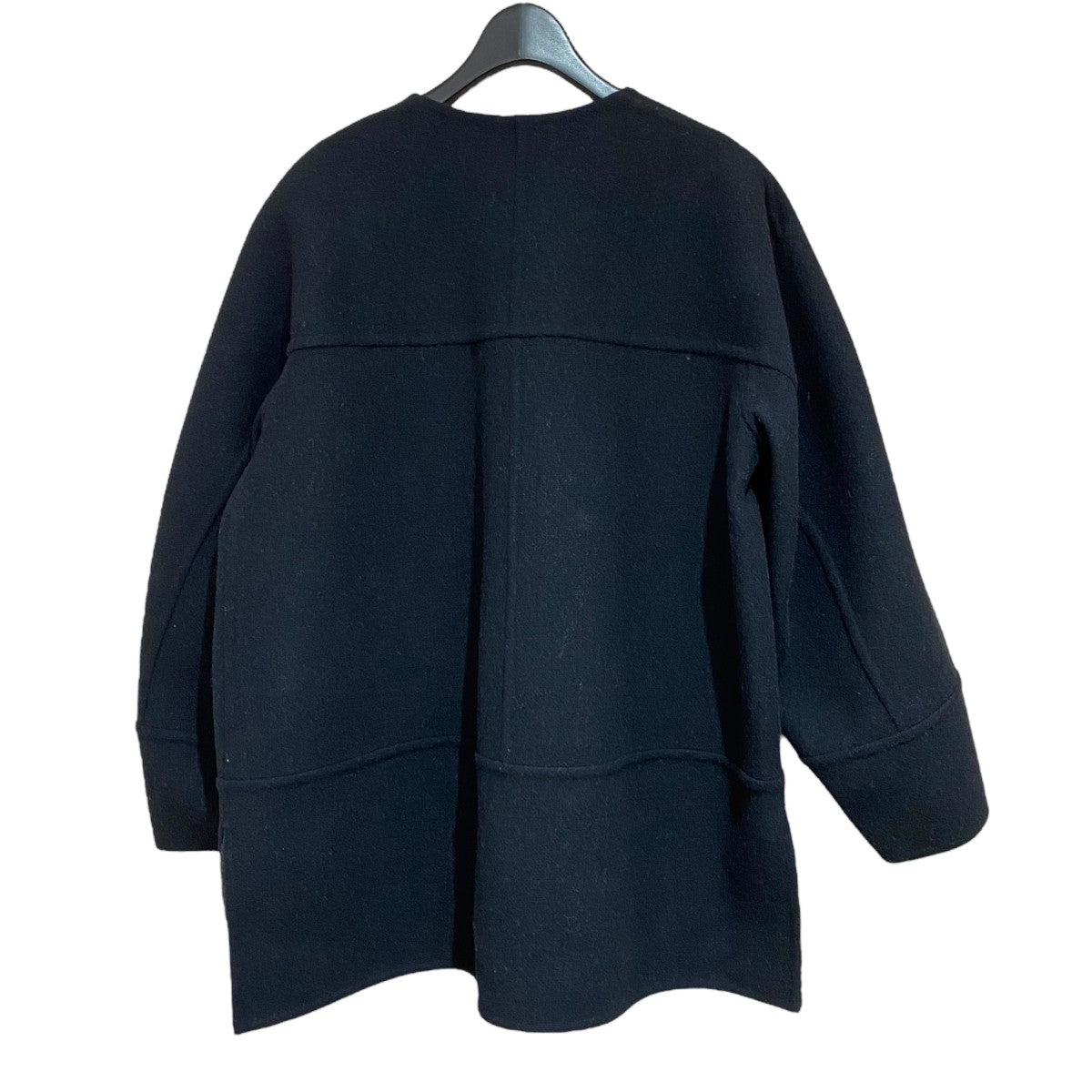 Drawer(ドゥロワー) ウールカシミヤバスケットケヌキノーカラー