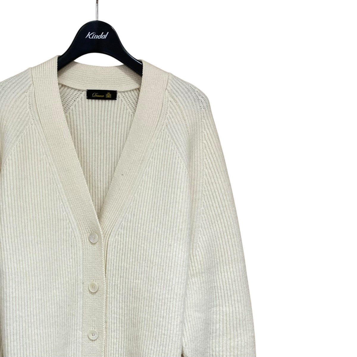 Drawer(ドゥロワー) カシミヤ混カーディガン6515-199-0549 6515-199
