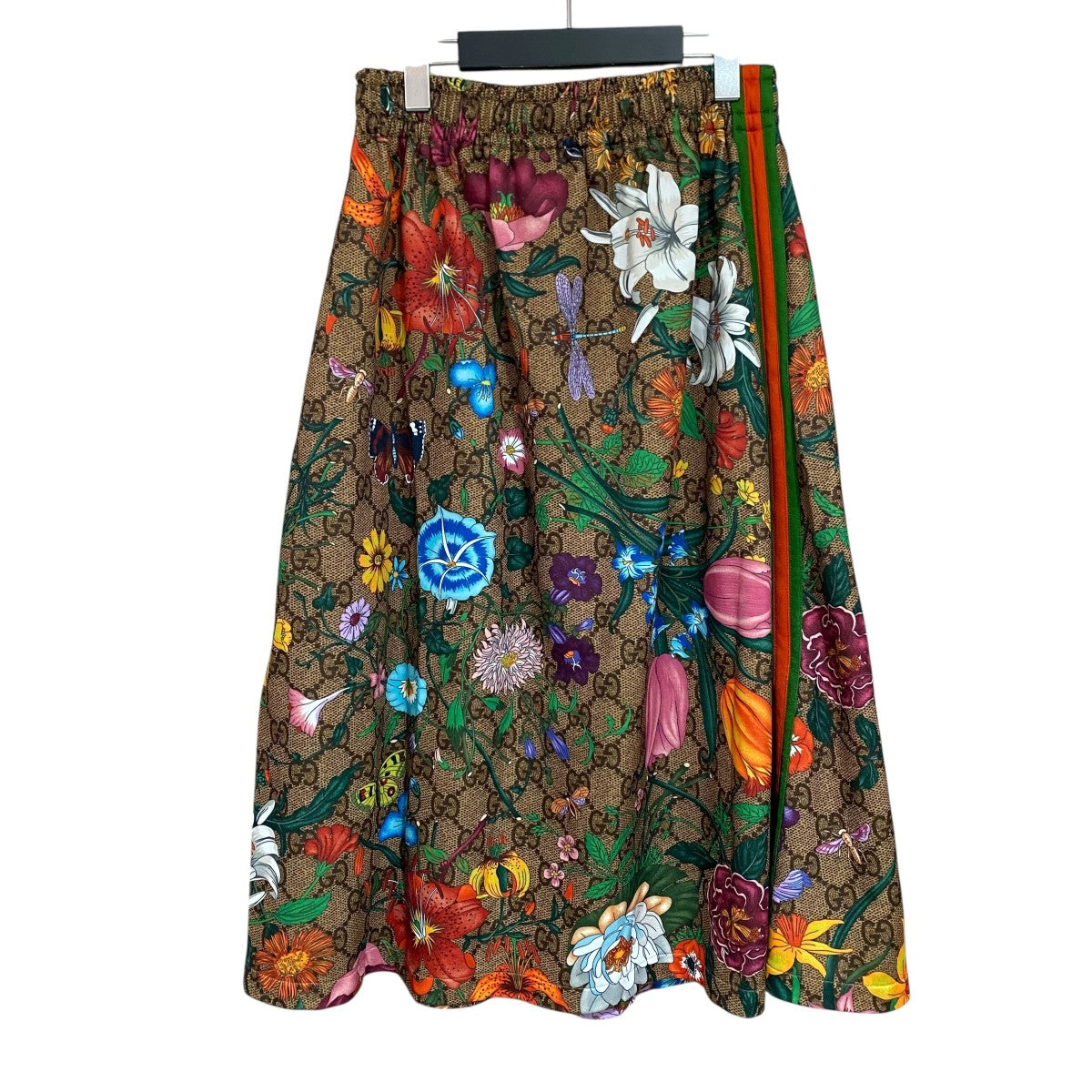 GUCCI(グッチ) GGフローラル柄スカート609954 609954 ブラウン サイズ