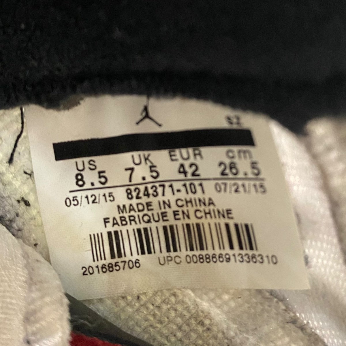 AIR JORDAN 5 RETRO824371-101