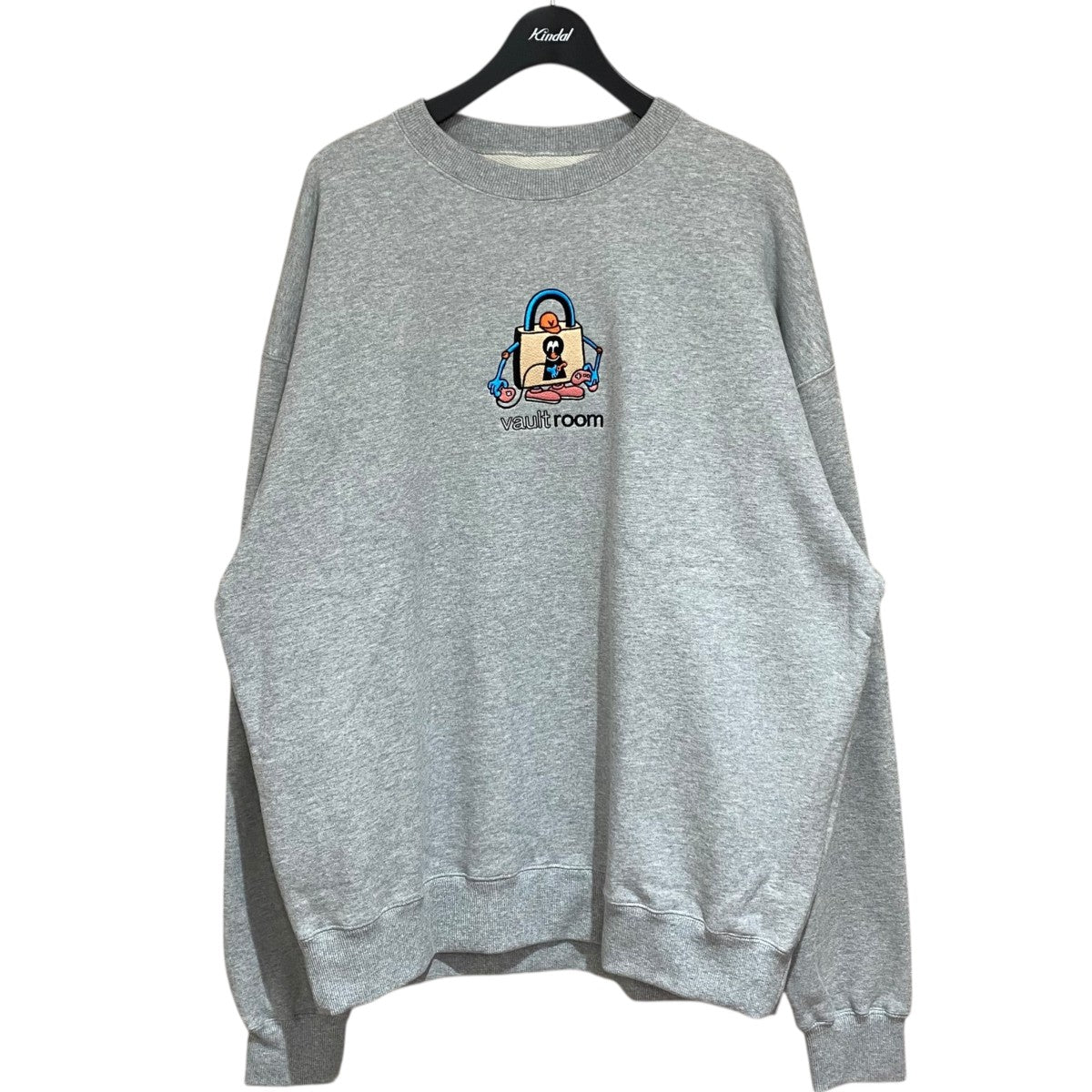 VAULTROOM(ボルトルーム) ICON CREWNECK グレー サイズ XL｜【公式