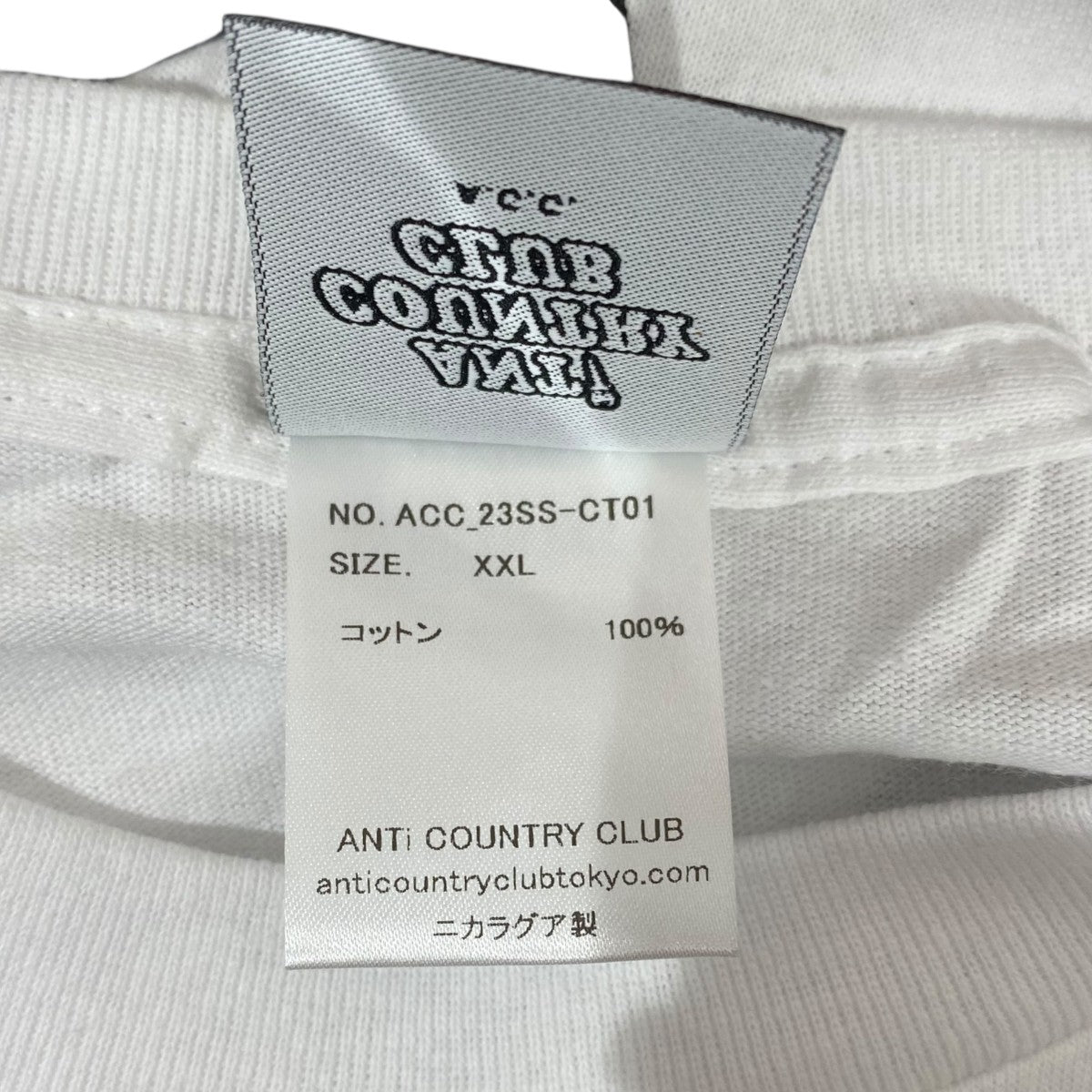 【Ｌサイズ】ANTi COUNTRY CLUB × #FR2GOLF ロンT FR2GOLF fr2ゴルフ ANTi COUNTRY CLUB