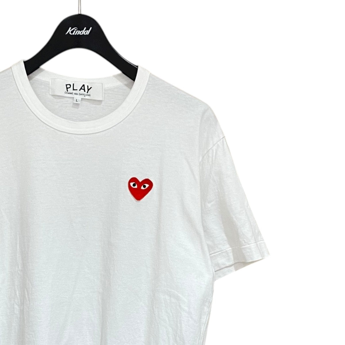 PLAY COMME des GARCONS(プレイコムデギャルソン) ロゴTシャツAX-T108