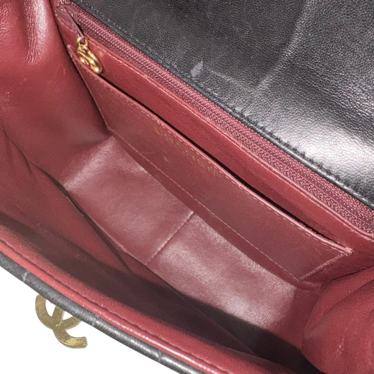 マドモアゼル ラムスキン ハンドバッグ