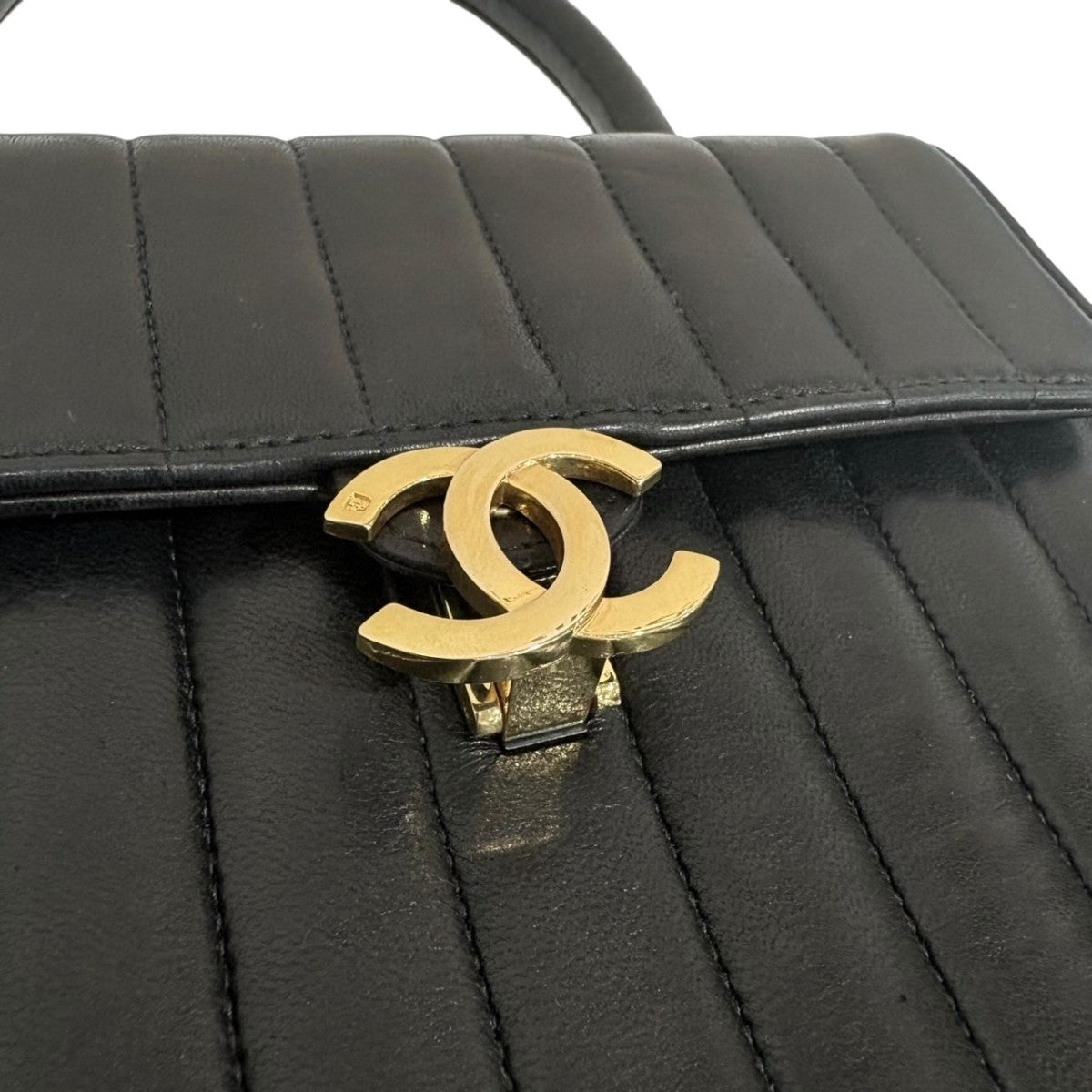 マドモアゼル ラムスキン ハンドバッグ