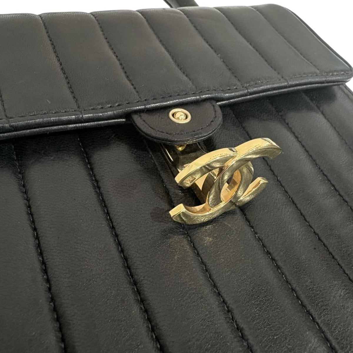 マドモアゼル ラムスキン ハンドバッグ