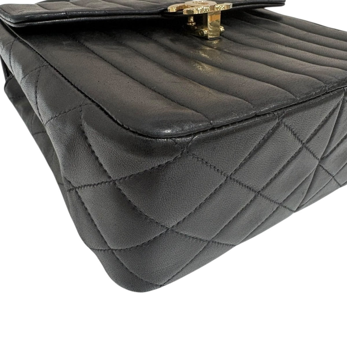 マドモアゼル ラムスキン ハンドバッグ