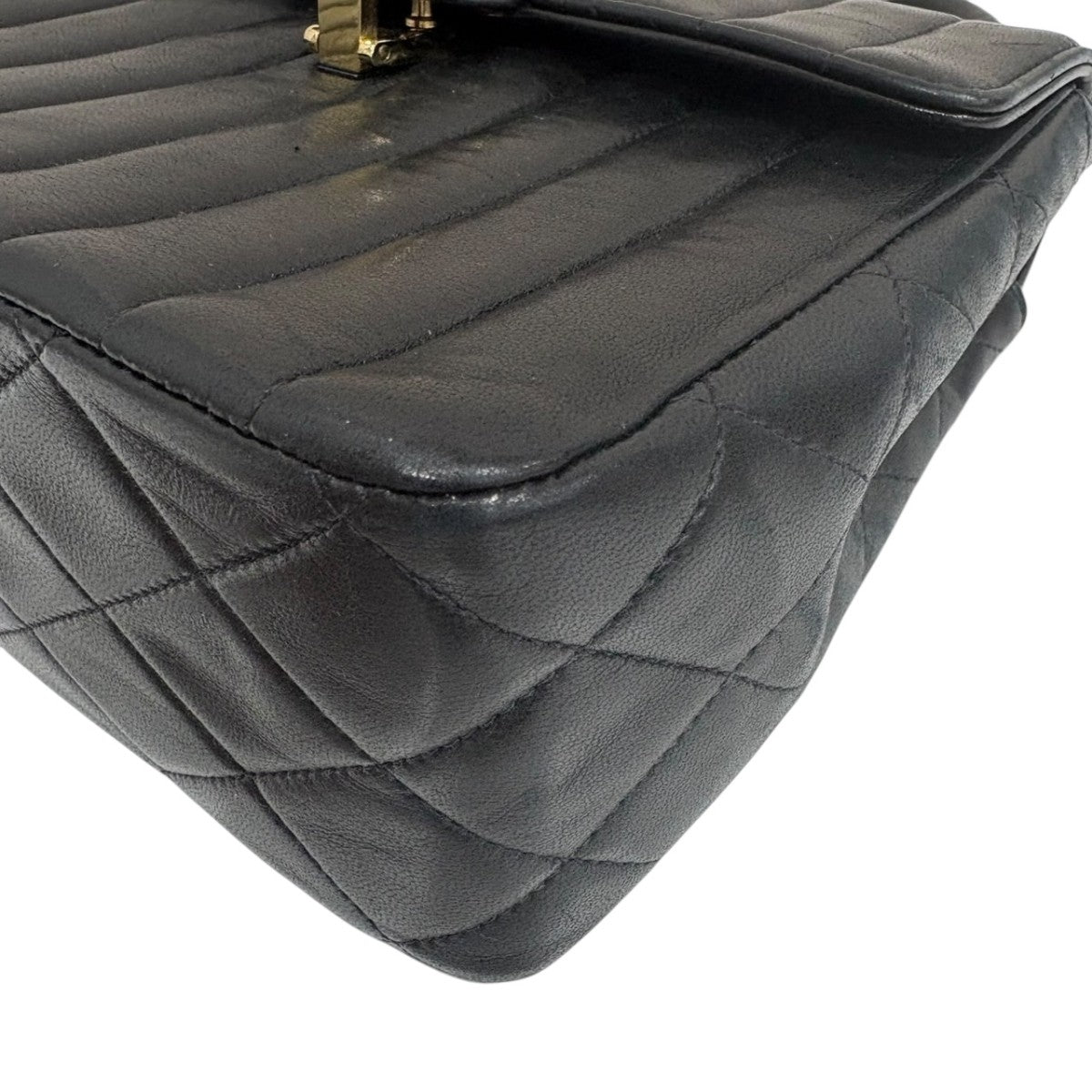 マドモアゼル ラムスキン ハンドバッグ