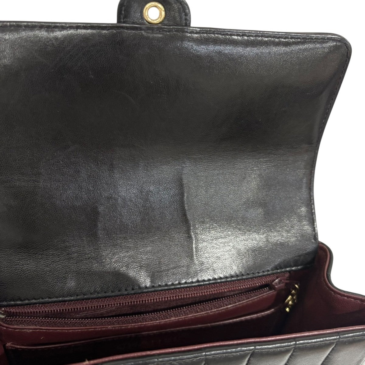 マドモアゼル ラムスキン ハンドバッグ