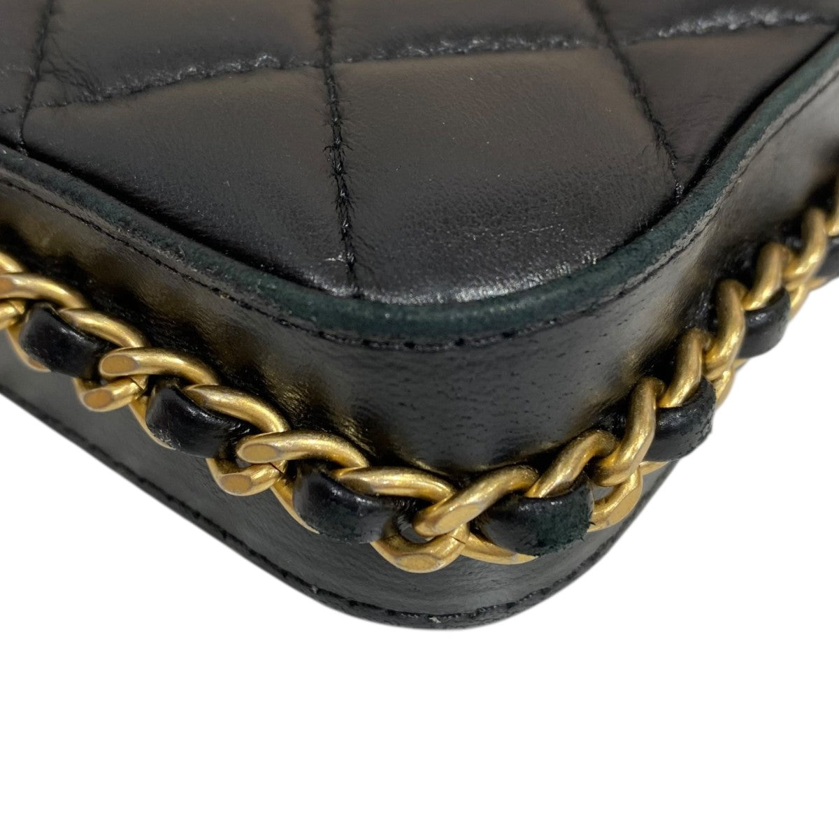 マトラッセ ダブルジップ チェーンウォレット