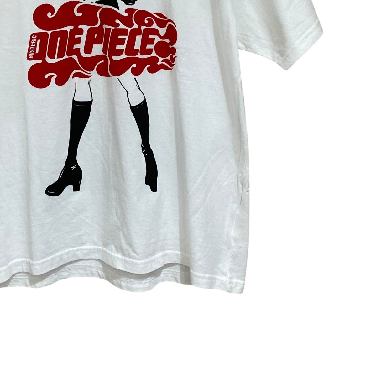 HYSTERIC GLAMOUR ×ONEPIECE　ナミ　白Tシャツ ONE PIECE×HYSTERIC GLAMOUR / NAMI Tシャツ 白 - トップスオンライン