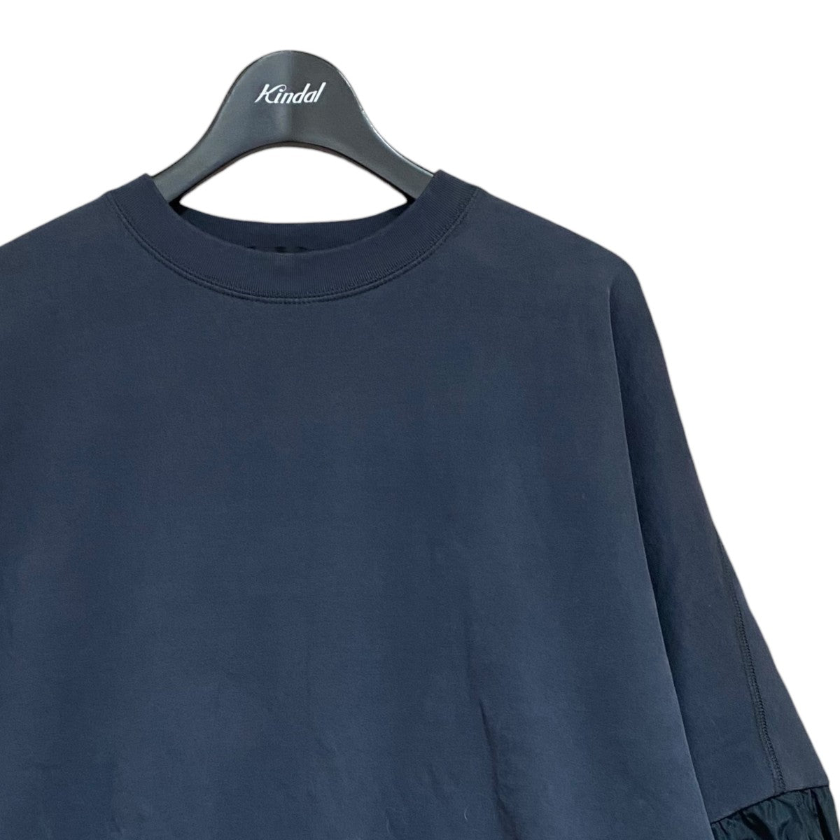 25SS裏毛ヘムフリルブラウス6517-299-0737