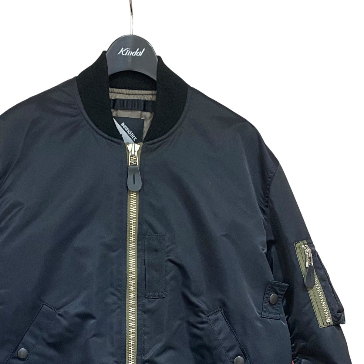 スリーブユニオンフラッグ柄 MA-1 JACKET