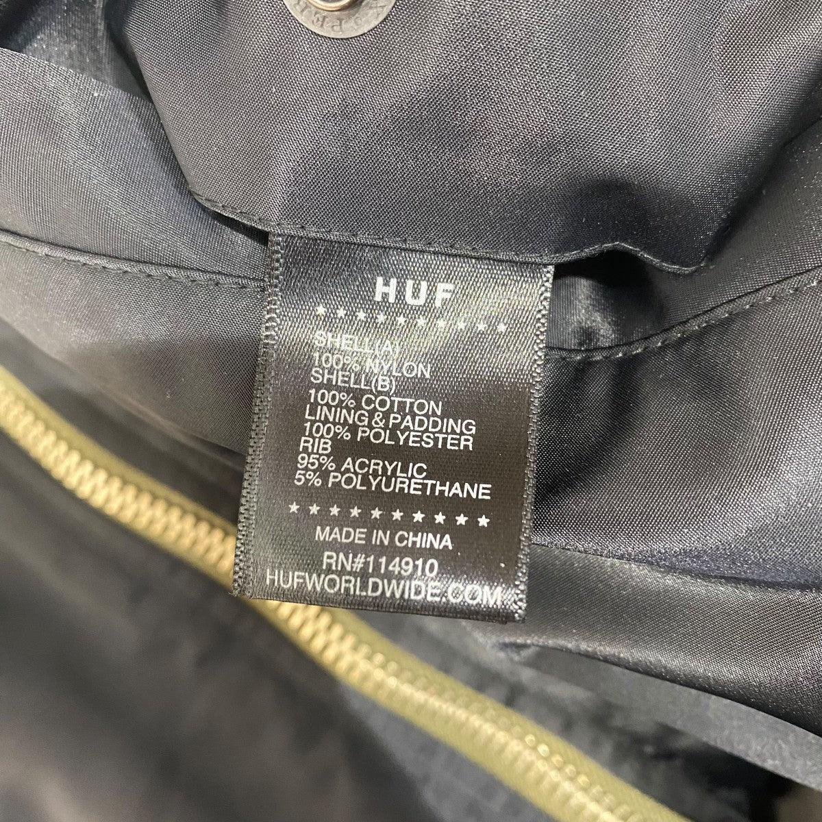 スリーブユニオンフラッグ柄 MA-1 JACKET