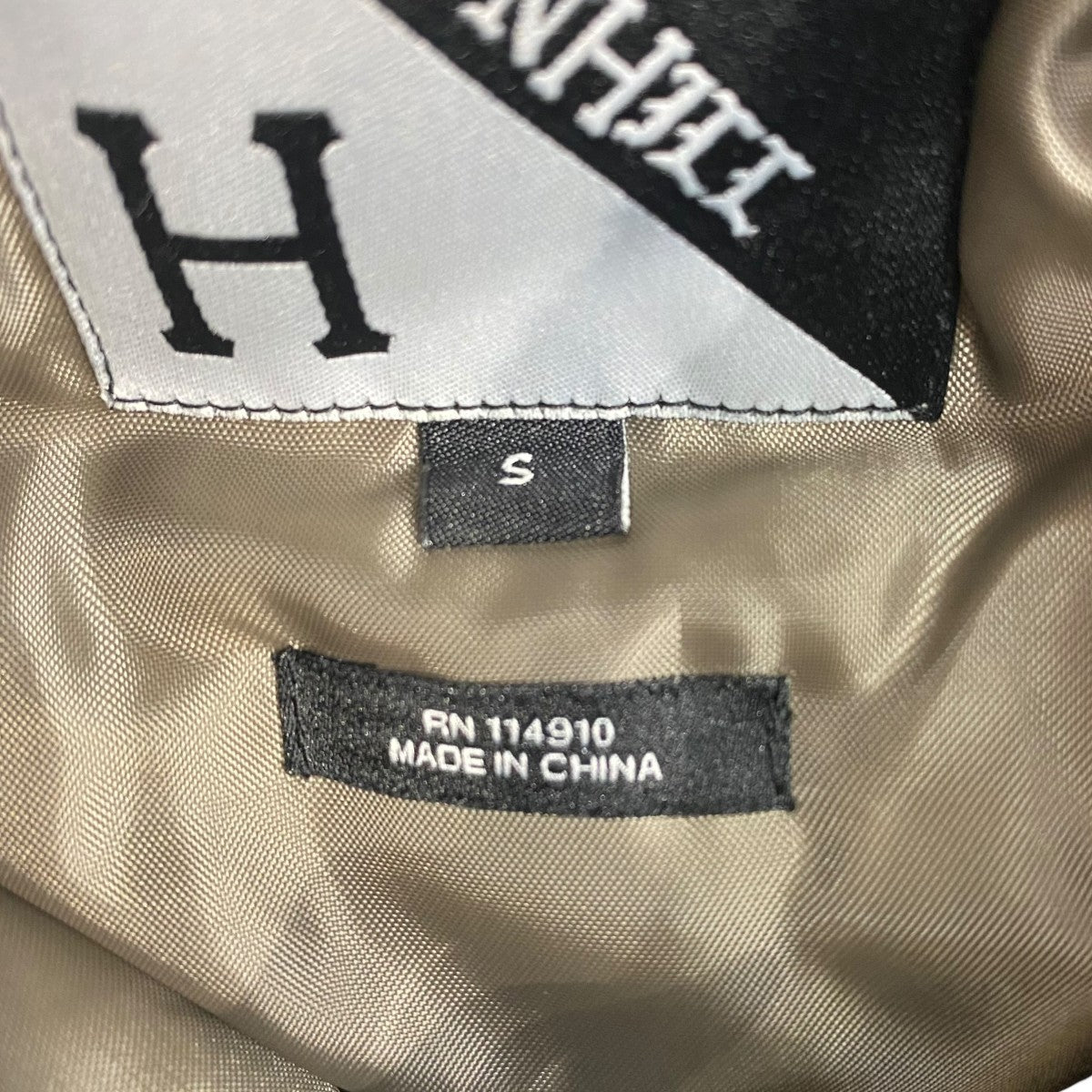 スリーブユニオンフラッグ柄 MA-1 JACKET