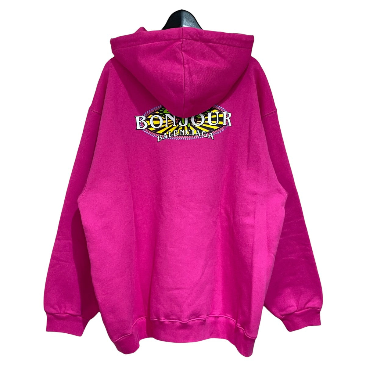 BALENCIAGA ピンク トレーナー バックプリント BALENCIAGA ピンク トレーナー バックプリント 【公式通販】