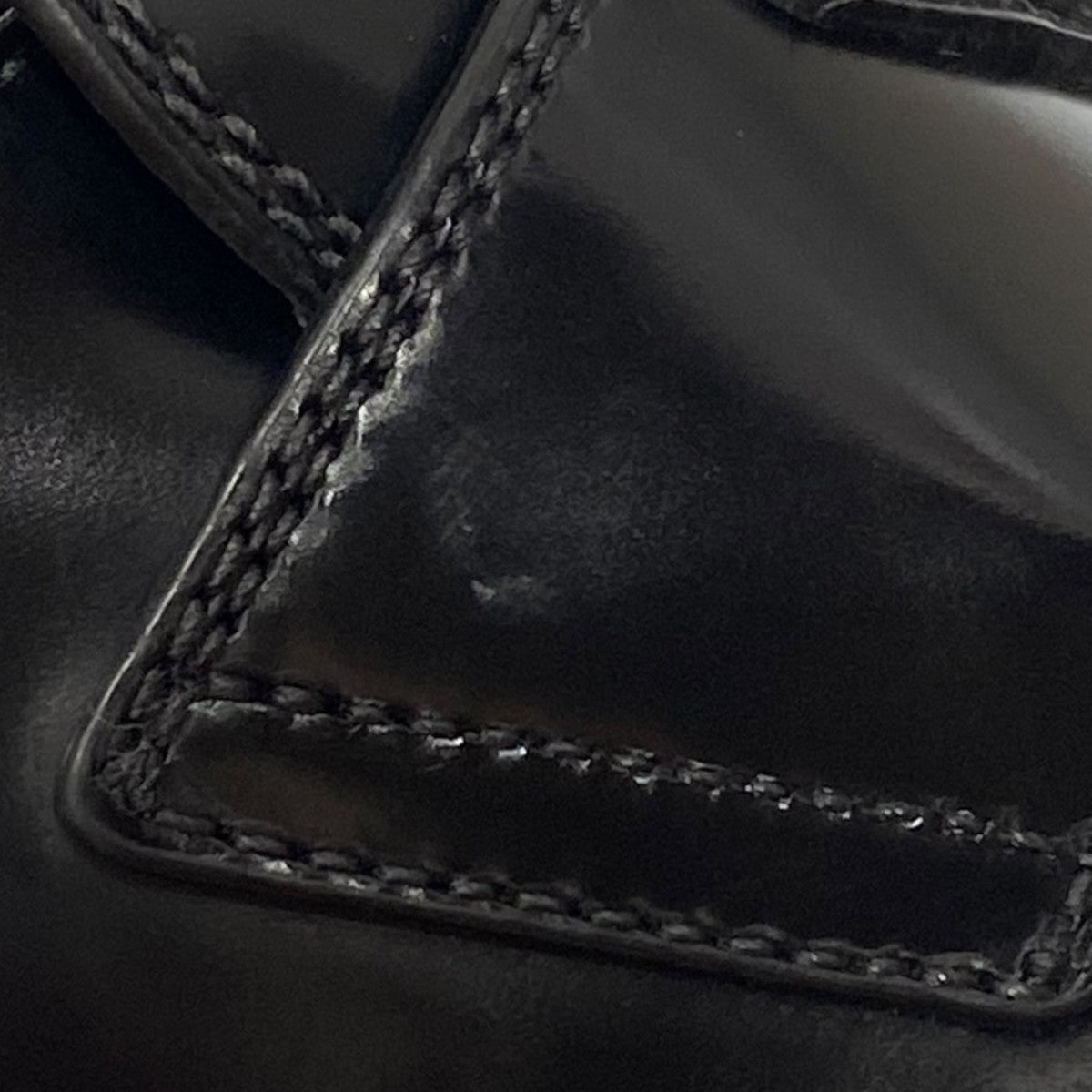 PRADA(プラダ) チョコレートローファー トライアングルロゴ1D246M
