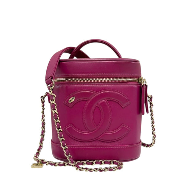 CHANEL(シャネル) バニティ チェーンショルダーバッグ 2875**** ピンク