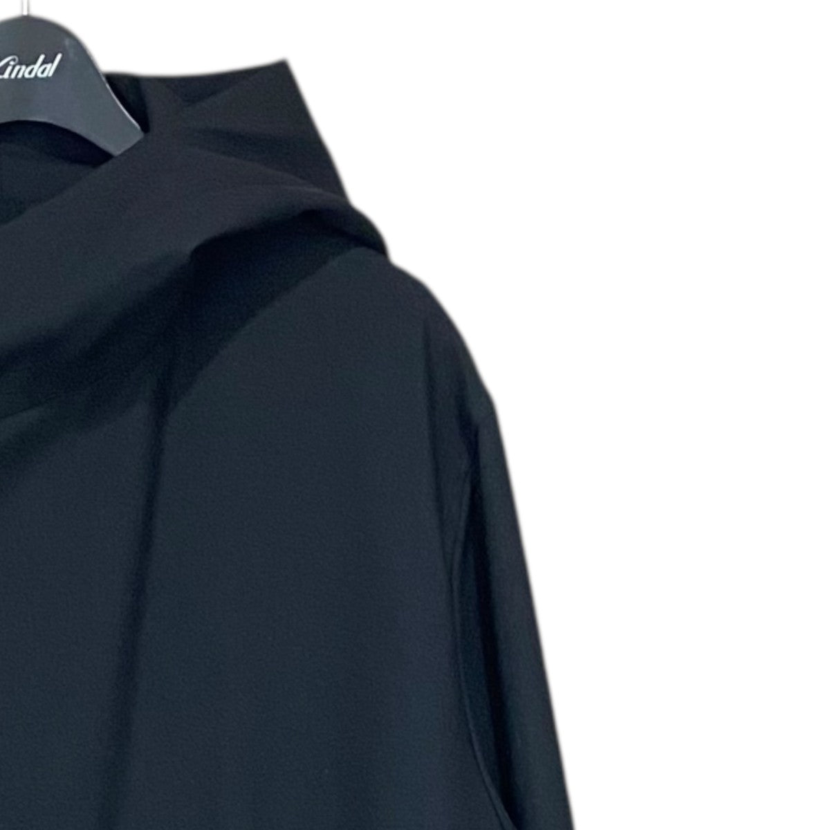 Gabardine Double long hoodie coatGA-C08-100