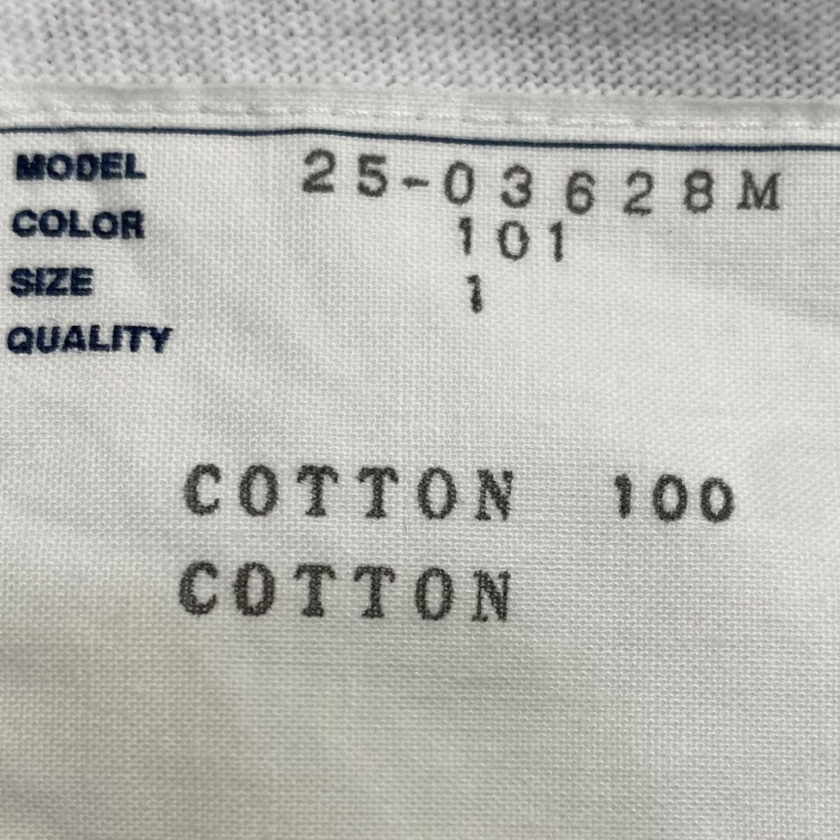 Cotton Jersey T-Shirt25-03628M