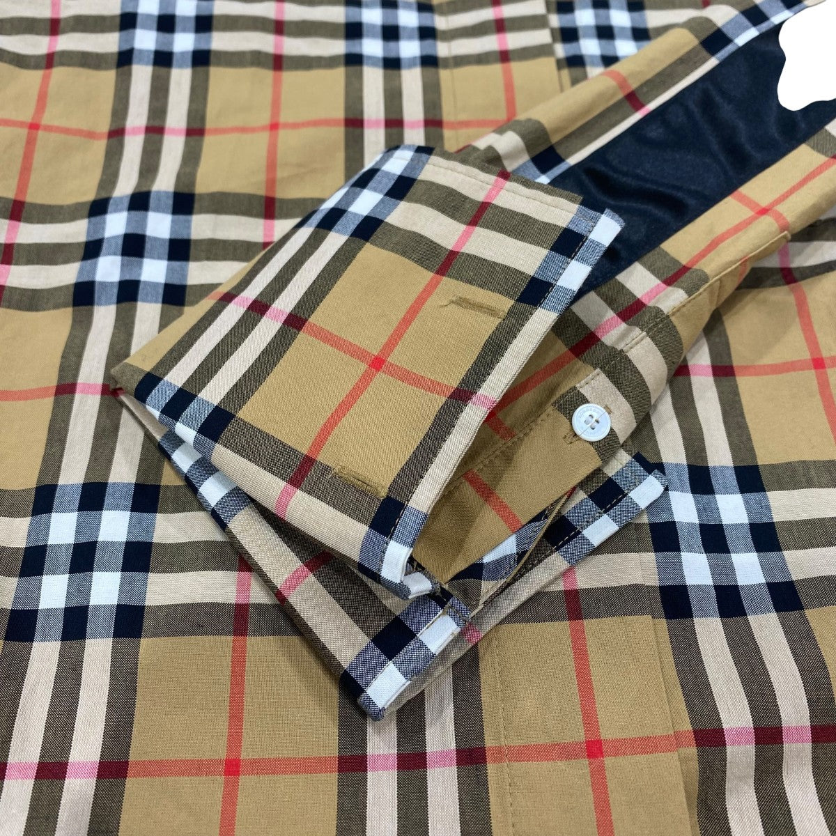 スリーブラインチェックシャツ4072724