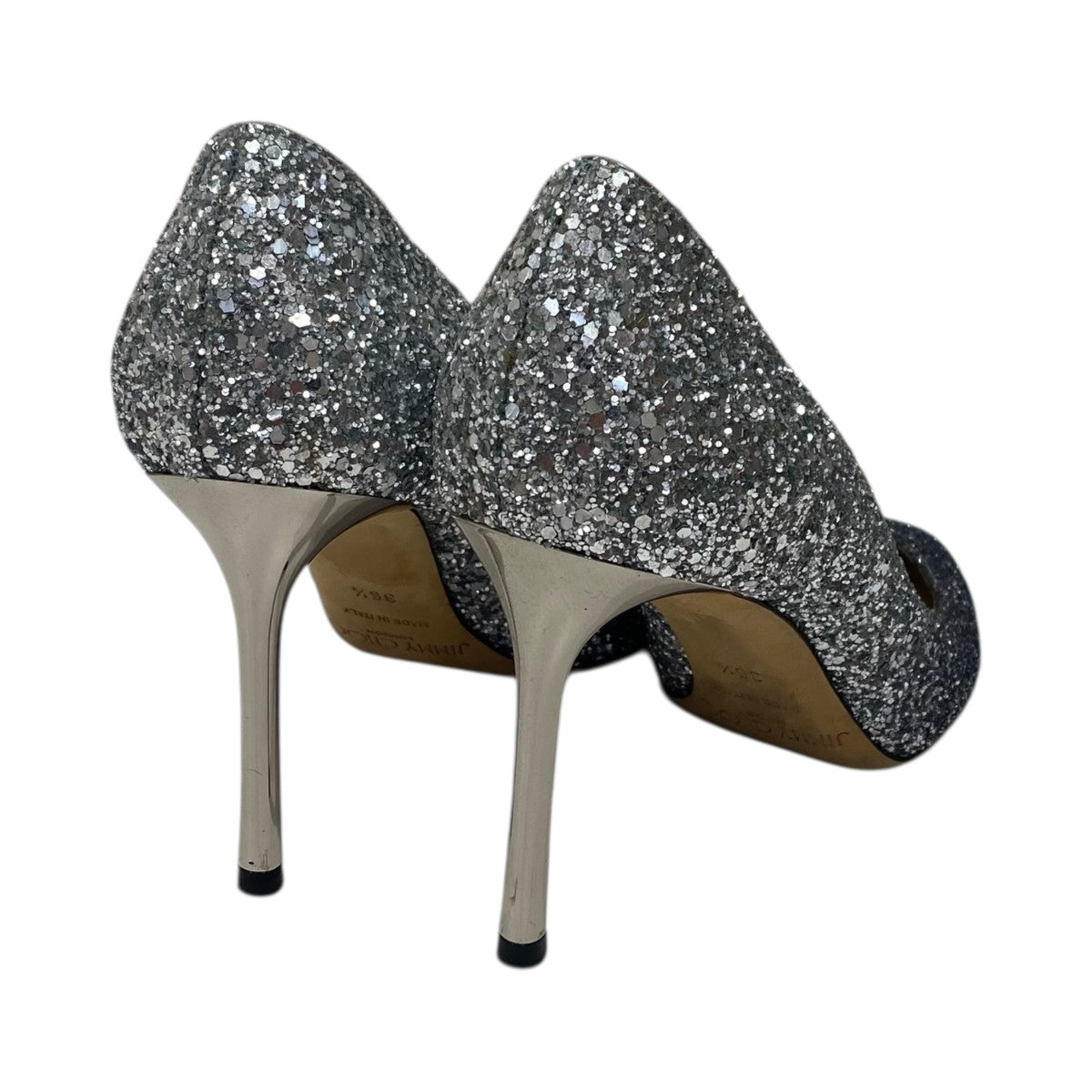 JIMMY CHOO(ジミーチュウ) ヒールパンプスグリッターヒールパンプス