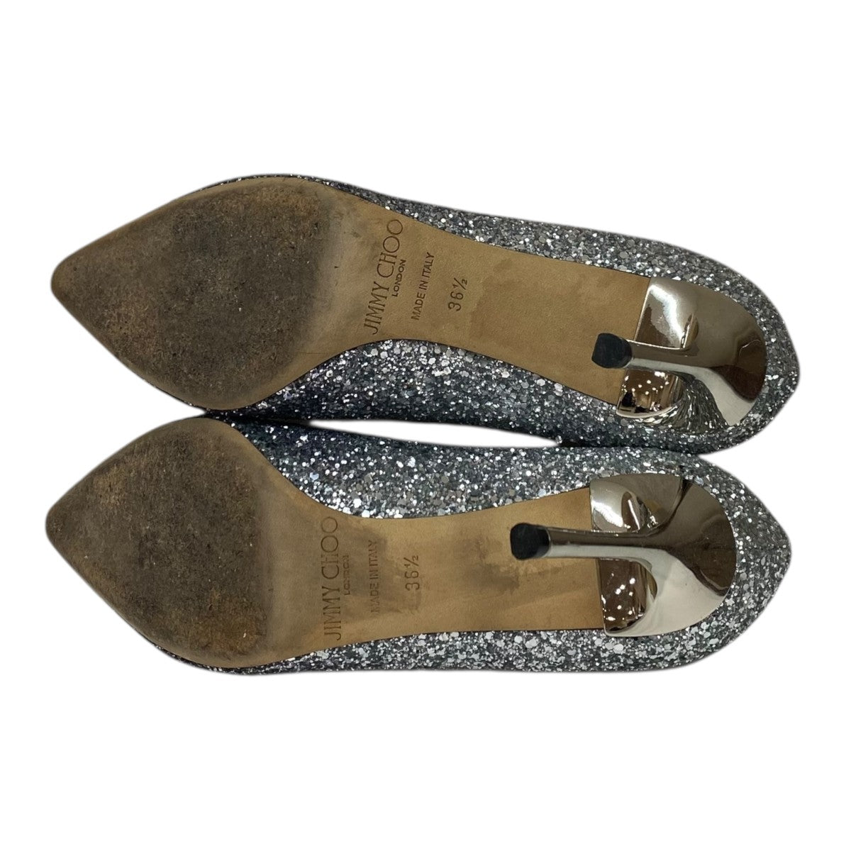 JIMMY CHOO(ジミーチュウ) ヒールパンプスグリッターヒールパンプス