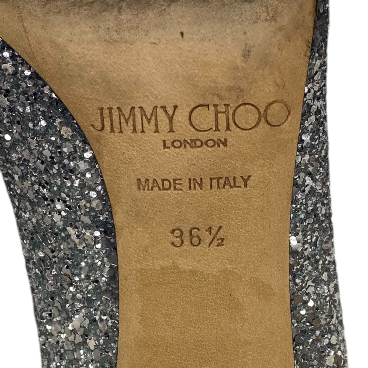JIMMY CHOO(ジミーチュウ) ヒールパンプスグリッターヒールパンプス