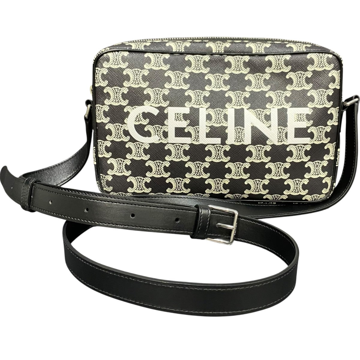 セリーヌ トリオンフ ミディアム メッセンジャー ショルダーバッグ お出かけに♪【CELINE】ミディアム メッセンジャーバッグ (CELINE