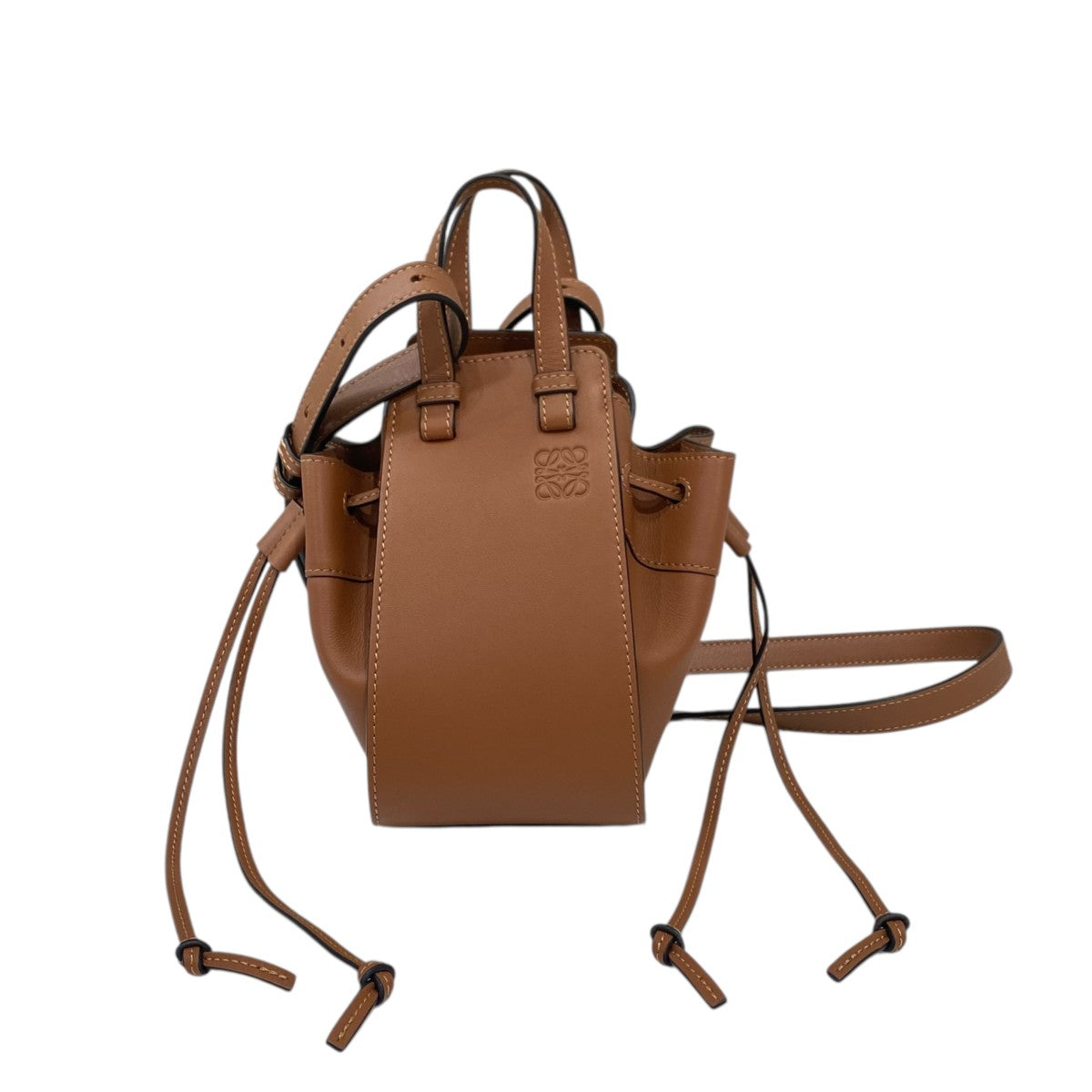 値下げ中！LOEWE ハンモック ドローストリングバッグ ミニ ロエベ LOEWE ハンモック ドローストリング ミニ ピンク カーフ