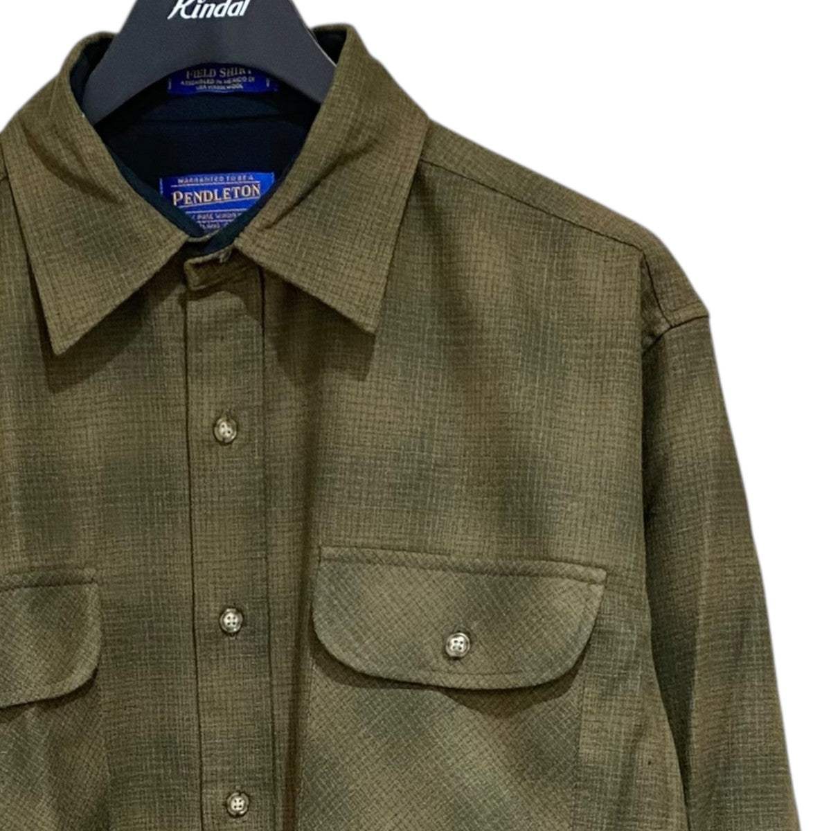 PENDLETON FIELD SHIRTオンブレーチェックシャツ 古着・中古-3枚目のアイテム画像