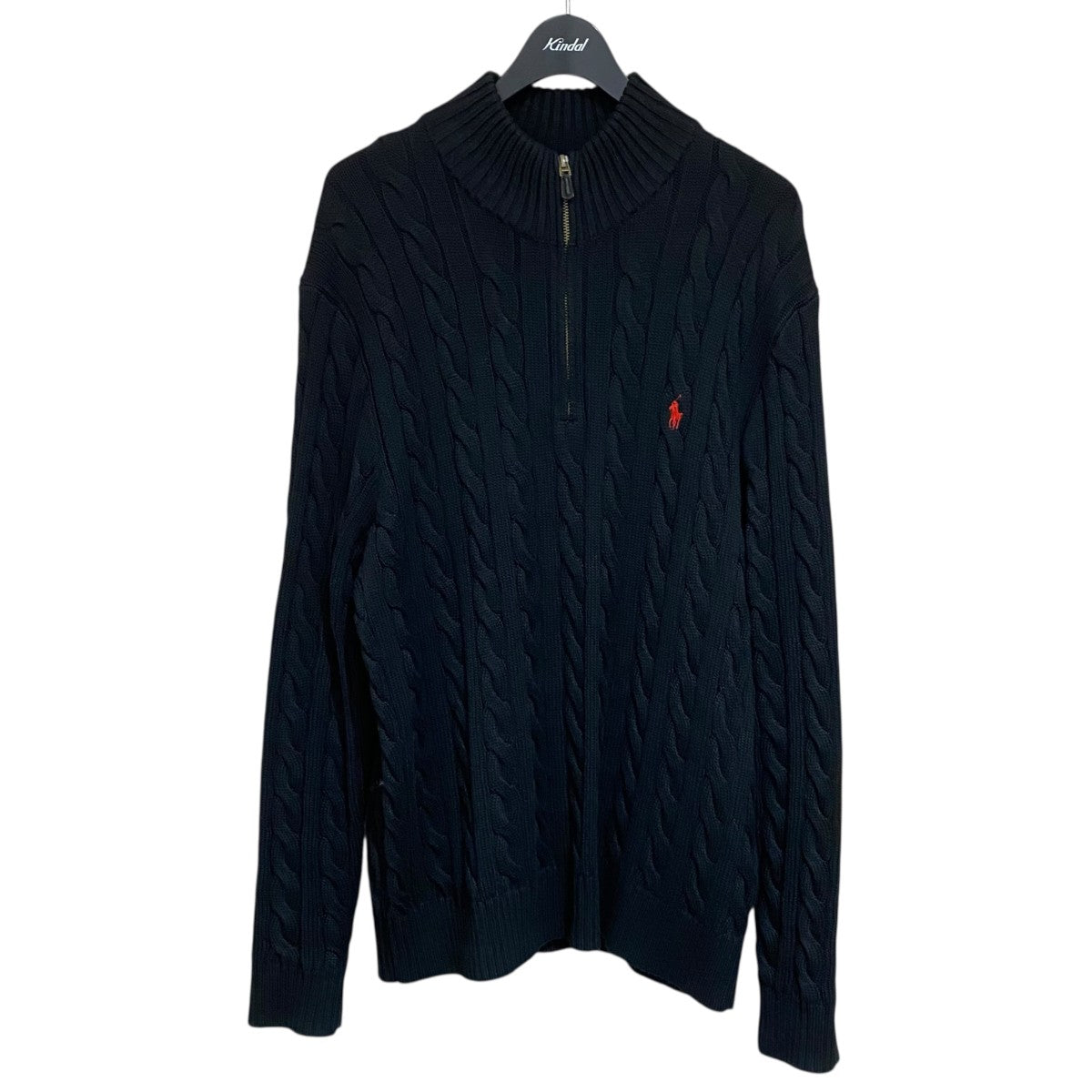 POLO RALPH LAUREN(ポロラルフローレン) ハーフジップケーブルニット
