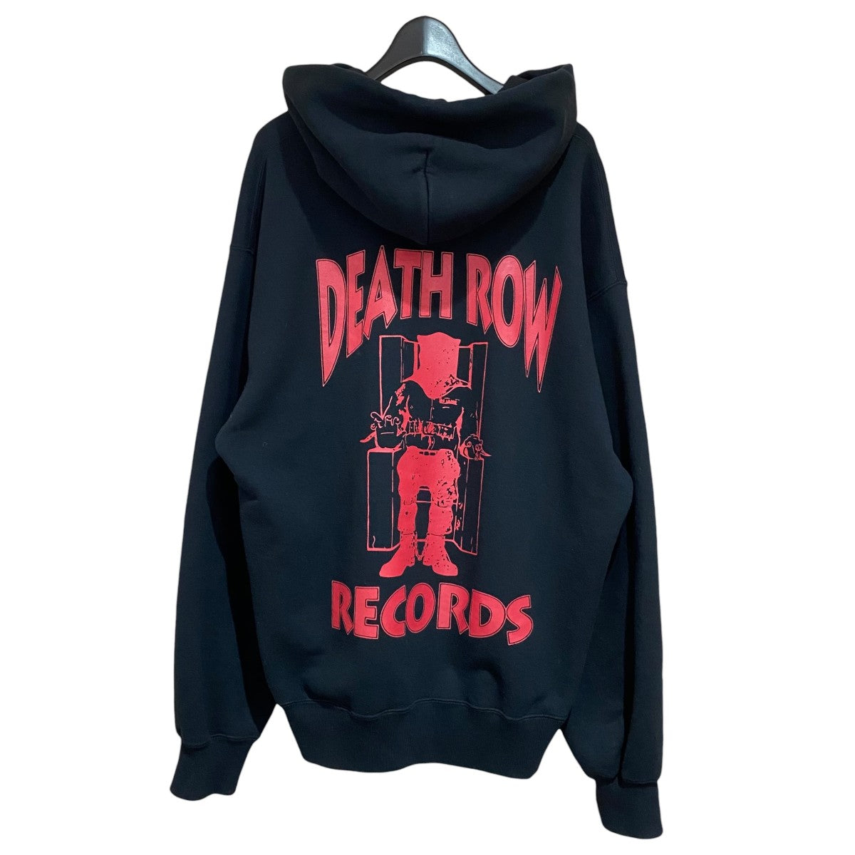 WACKO MARIA 25AWDEATHROW RECORDS WASHED MIDDLE WEIGHT PULLOVER HOODIEフーディ 古着・中古-2枚目のアイテム画像