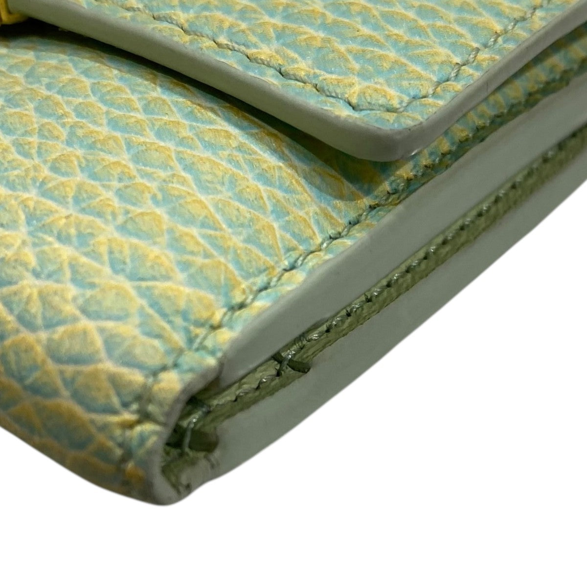 トリヨン ポルトフォイユカプシーヌ XS3つ折り財布M81528