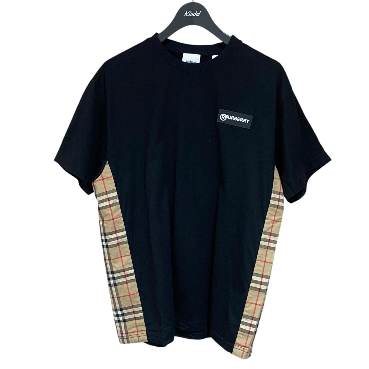 BURBERRY チェック切替Tシャツ8024545 古着・中古-1枚目のアイテム画像