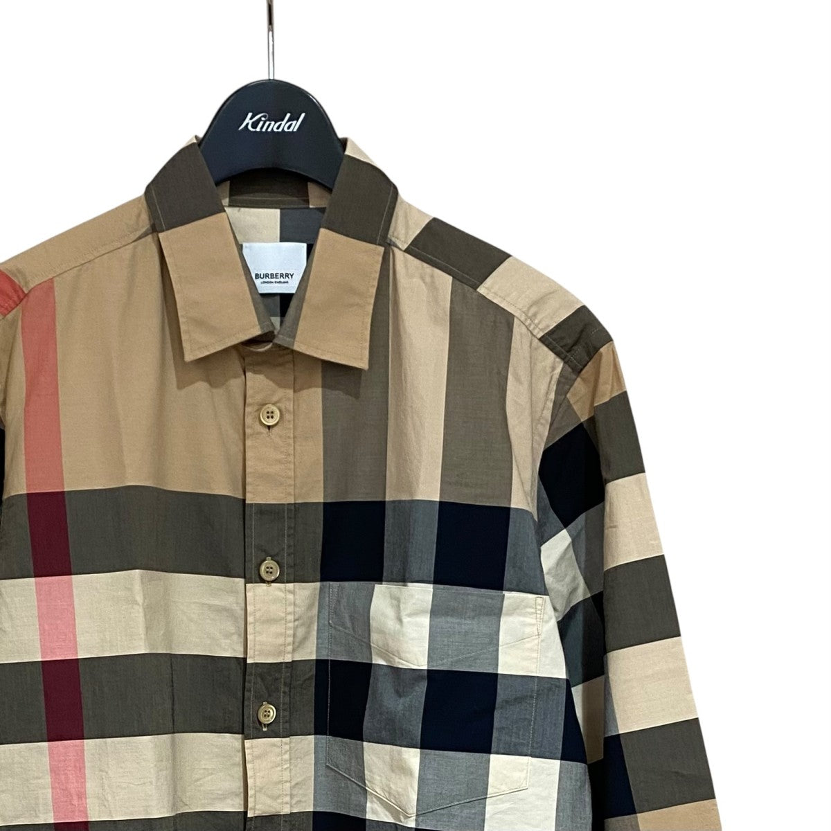 BURBERRY 長袖チェックシャツ8010213 古着・中古-3枚目のアイテム画像