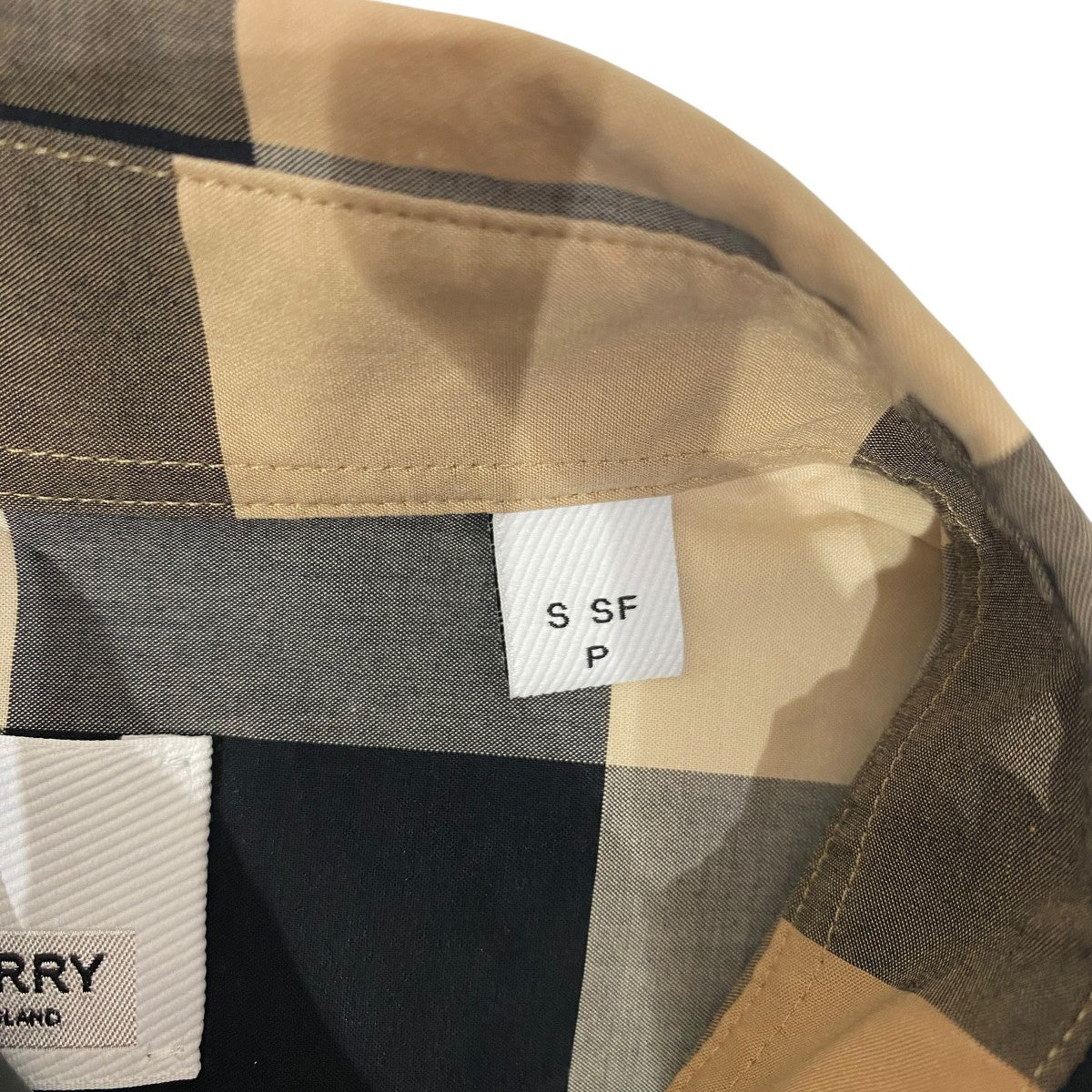 BURBERRY 長袖チェックシャツ8010213 古着・中古-6枚目のアイテム画像