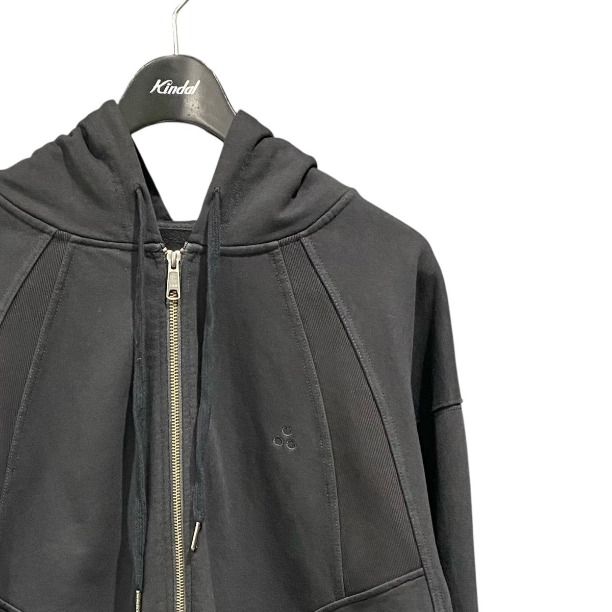 RIB-PANEL ZIP HOODIECON-SSKI7