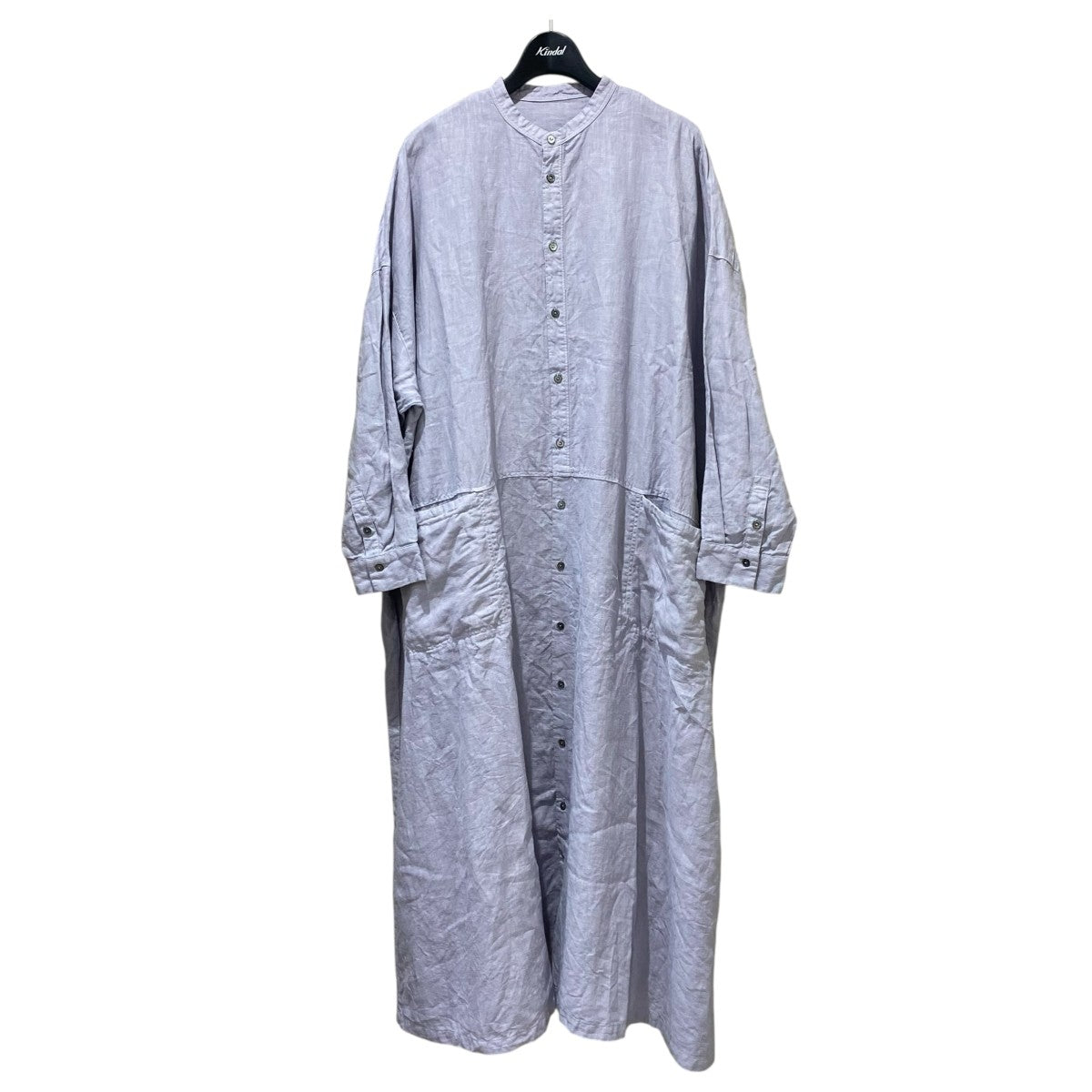 nest Robe リネン天然染めビッグシャツワンピース01241-1485 古着・中古-1枚目のアイテム画像