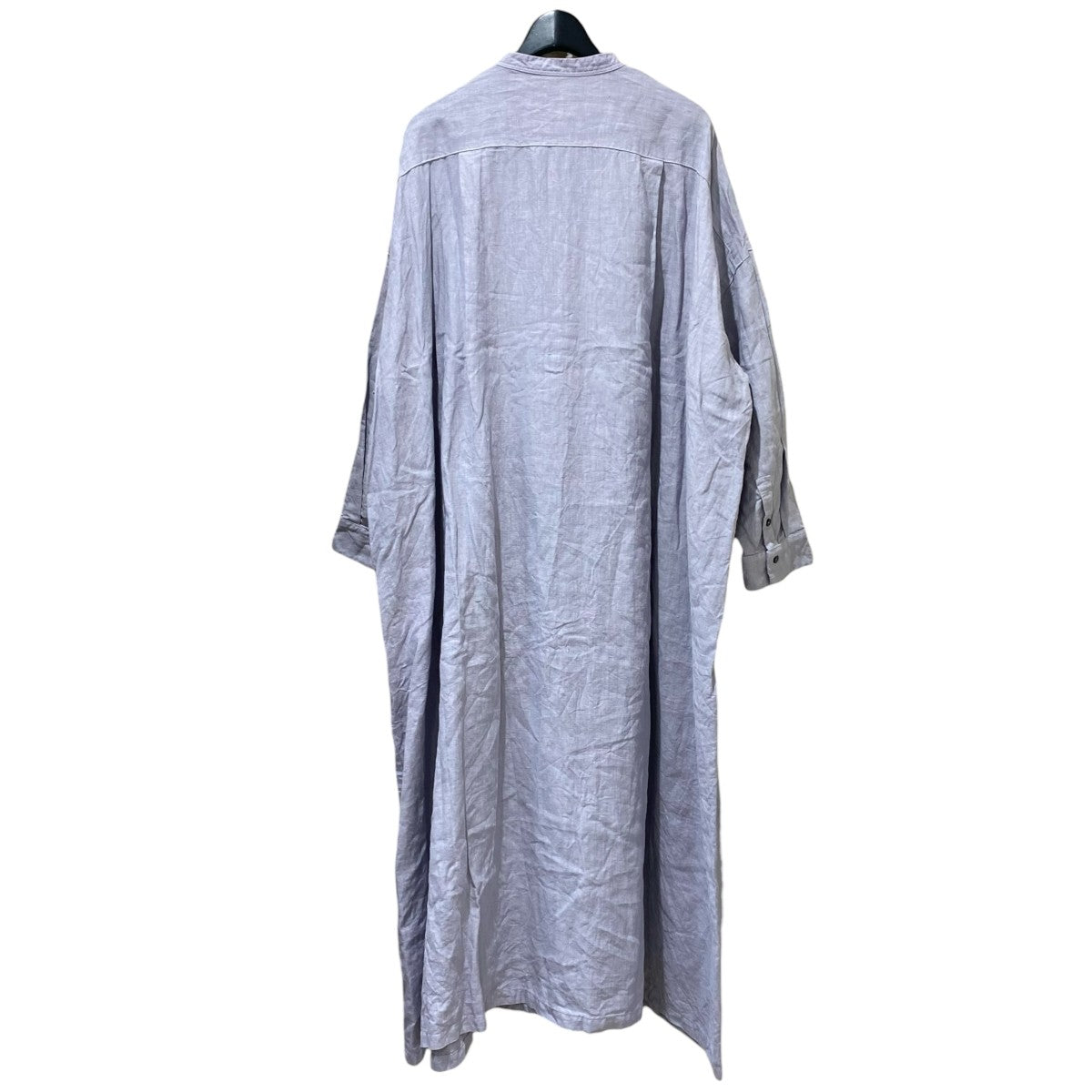 nest Robe リネン天然染めビッグシャツワンピース01241-1485 古着・中古-2枚目のアイテム画像