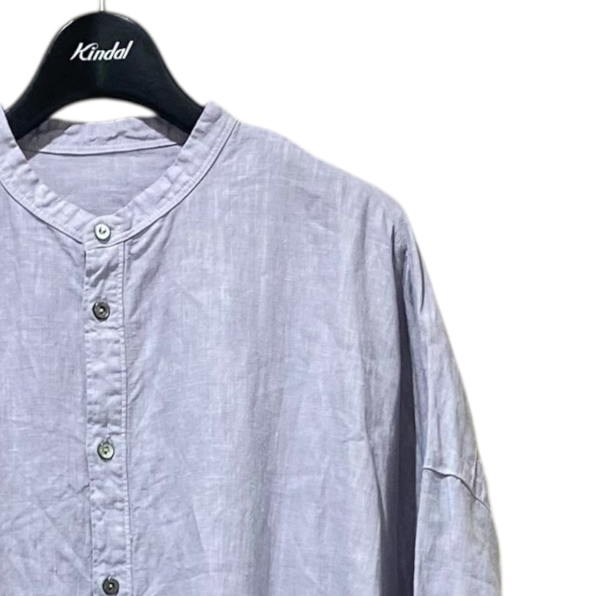 nest Robe リネン天然染めビッグシャツワンピース01241-1485 古着・中古-3枚目のアイテム画像