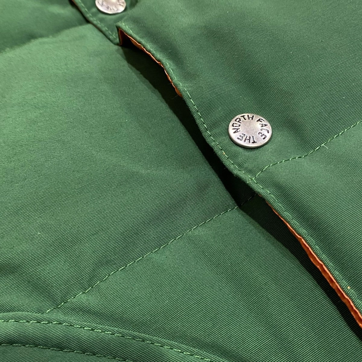 JUNYA WATANABE CDG×THE NORTH FACE レザー切替ダウンベストWD-V101 古着・中古-7枚目のアイテム画像