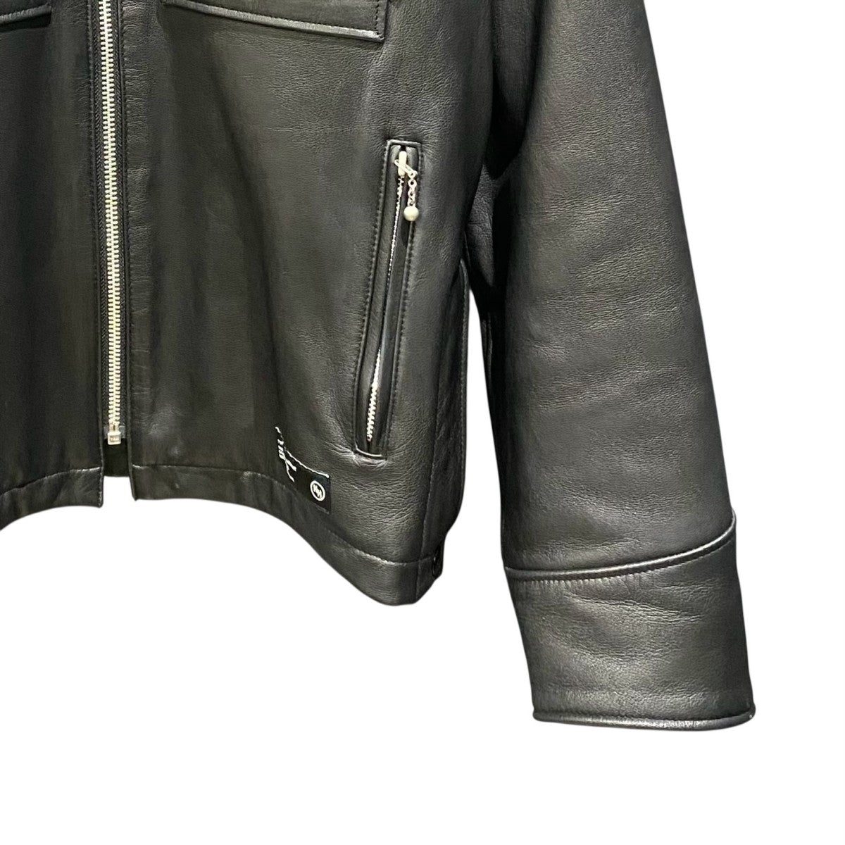 NEIGHBORHOOD LEATHER PM JACKET251SZNH-JKM01 古着・中古-4枚目のアイテム画像