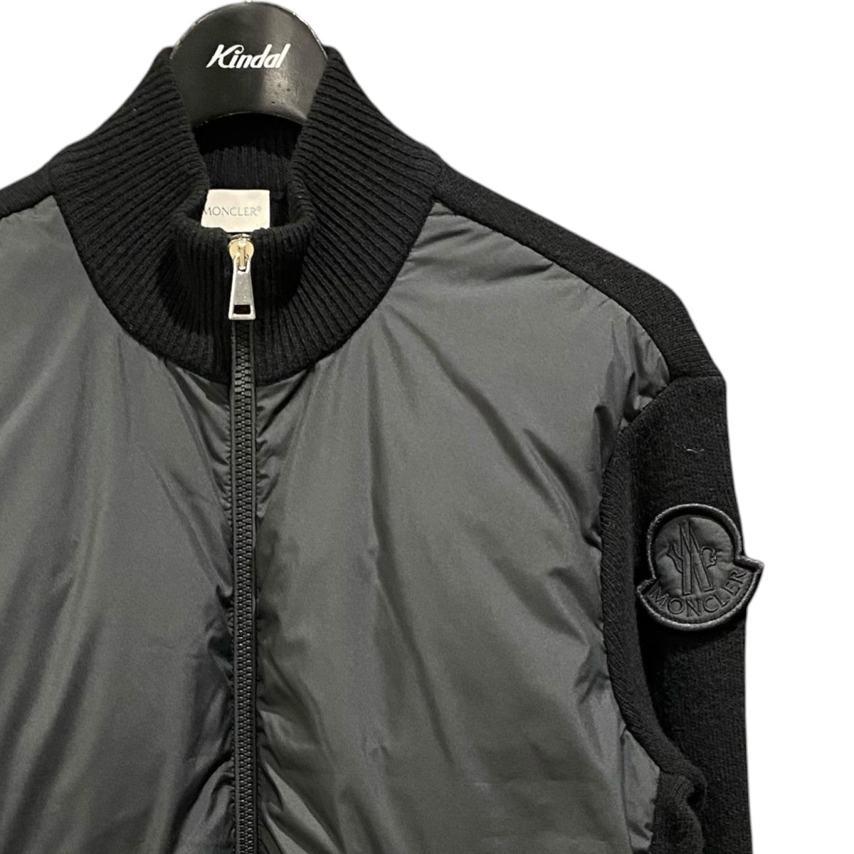 MONCLER ニット切替ダウンジャケット CARDIGANI20939B00001 古着・中古-3枚目のアイテム画像